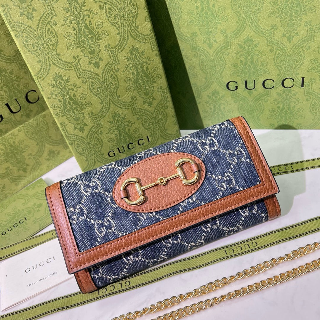 【グッチ】 超スリム&高級感溢れる!人気のミニ財布