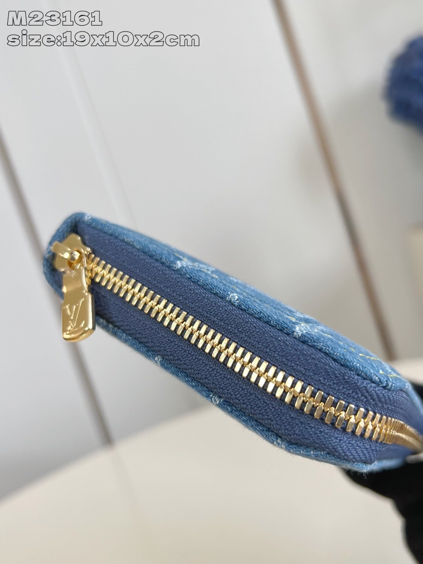 【ルイヴィトン】レアアイテム♪LV× TM ジッピーウォレット デニム チェリー