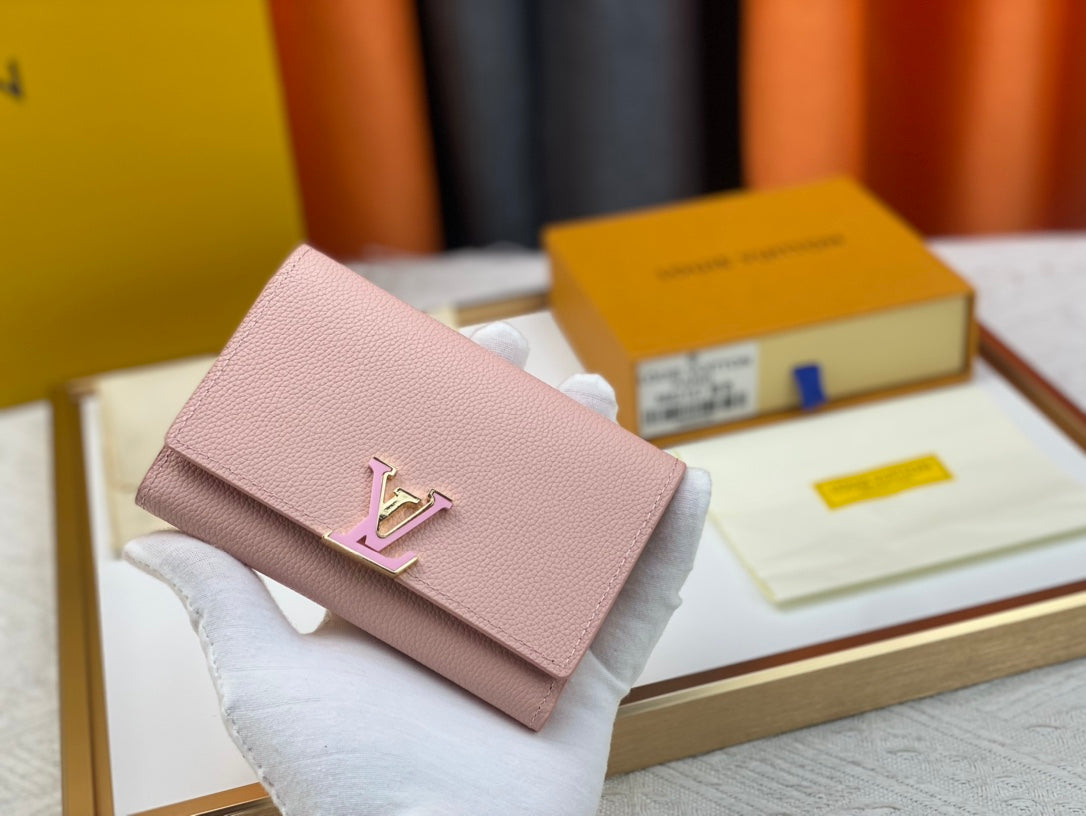 【ルイ・ヴィトン】大人気♪思わず欲しくなる|三つ折り財布各色M62157