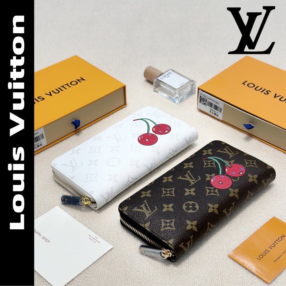 【ルイヴィトン】村上隆コラボ ジッピー・ウォレット 長財布