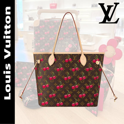 【ルイヴィトン】超希少！限定コラボLVxTM ネヴァーフル MM  13263