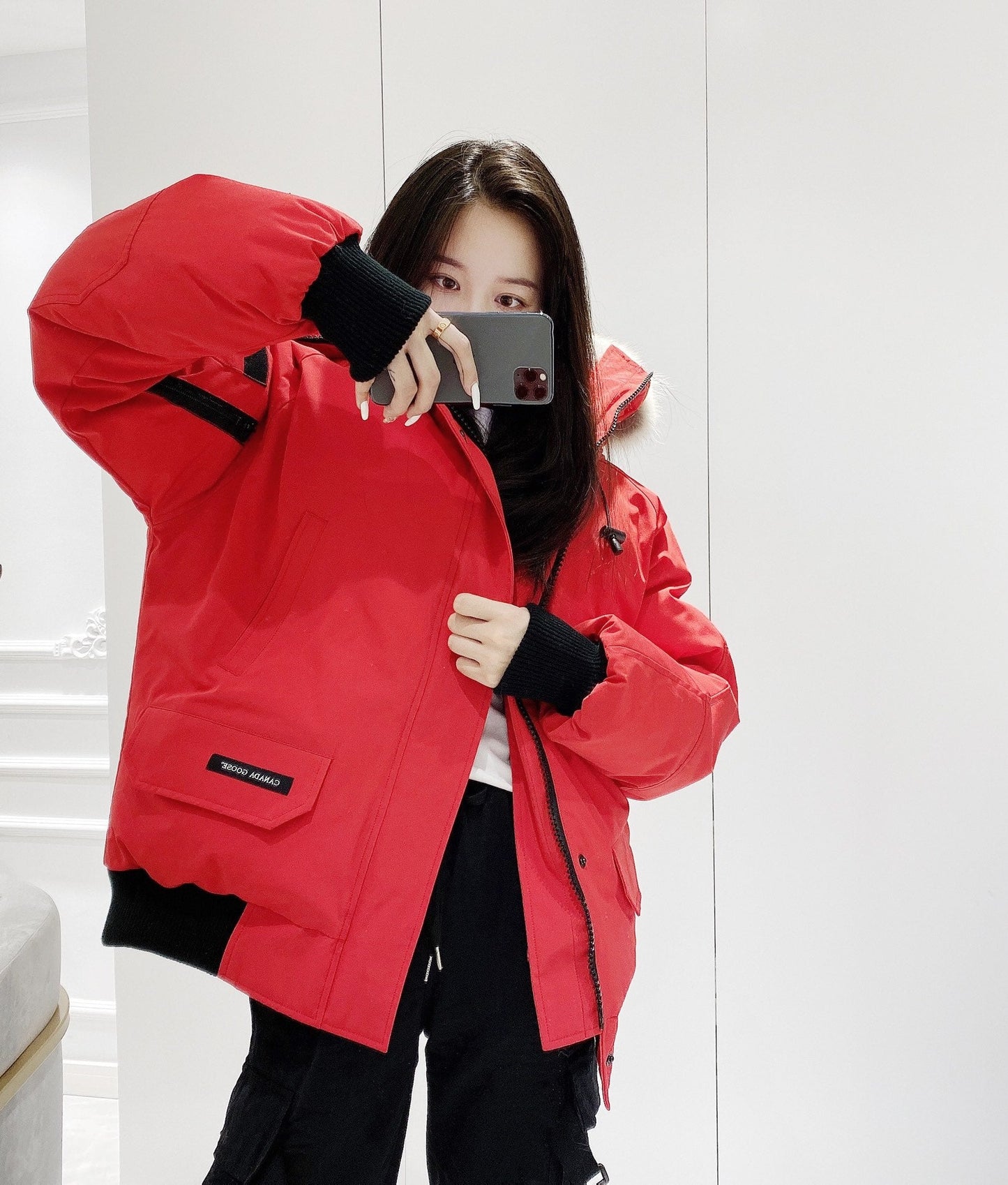 【カナダグース】女性と男性★ショート丈可愛い★Chilliwack Bomberチリワック6色