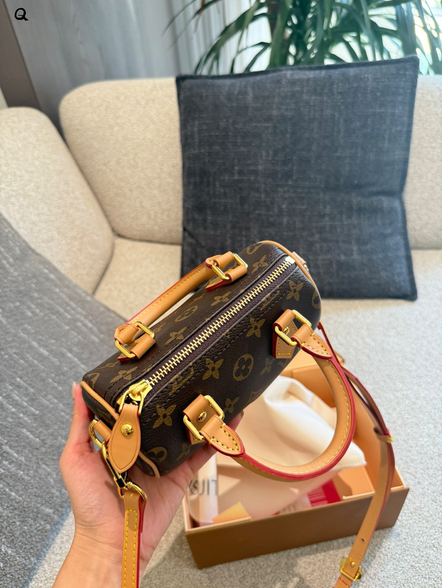 【ルイヴィトン】★Nano Speedy 16ショルダーバッグ