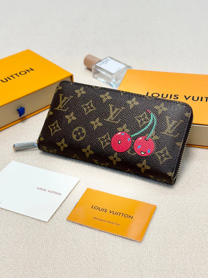 【ルイヴィトン】村上隆コラボ ジッピー・ウォレット 長財布