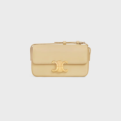 【セリーヌ】新作☀トリオンフ ショルダーバッグ / シャイニーカーフスキン-全6色